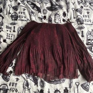 Wilfred Grunge Off the Shoulder Top